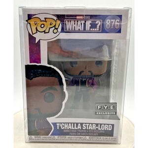 Funko Pop! Marvel What If...? T'Challa Star-Lord in Protective Case #876 F24